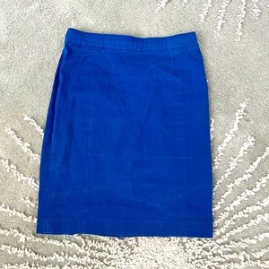 H&M Blue Pencil Skirt